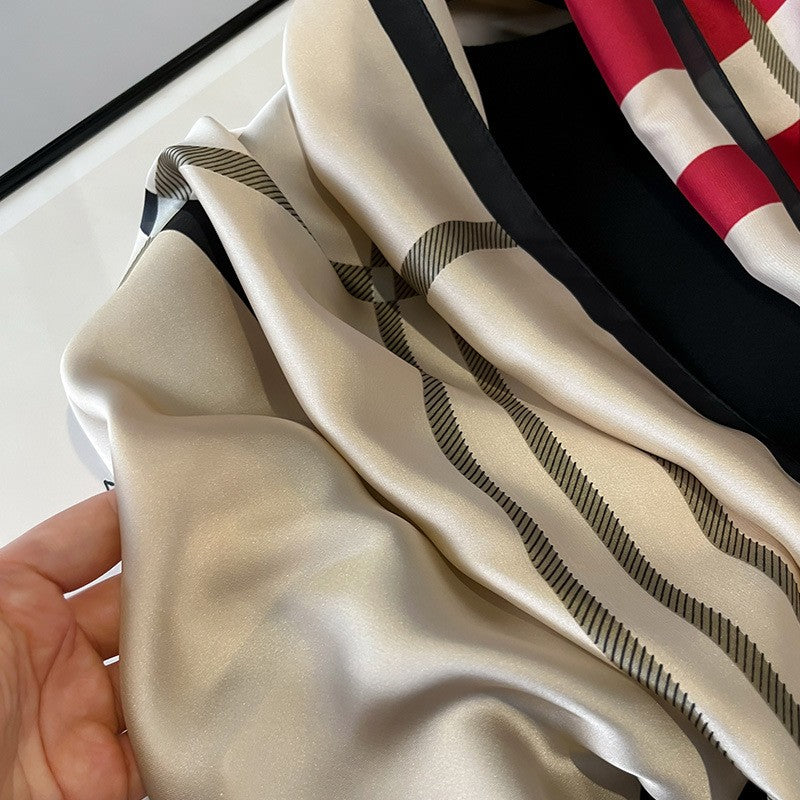 Eveline Silk-Feel Scarf