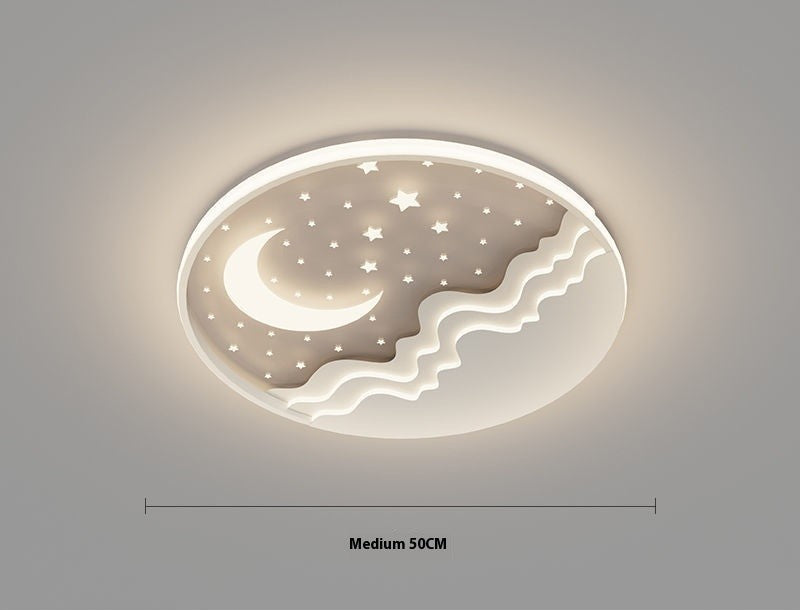 Moon & Star Romantic Ceiling Light