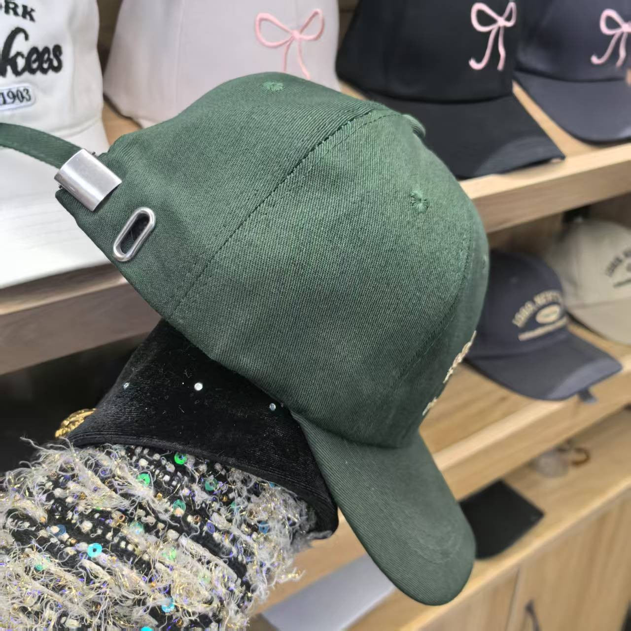 Rika Embroidered Adjustable Cap