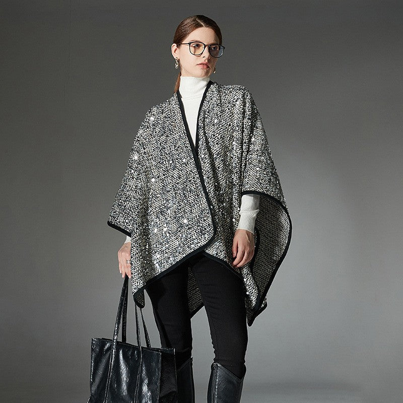 Aurora Sequin Shawl