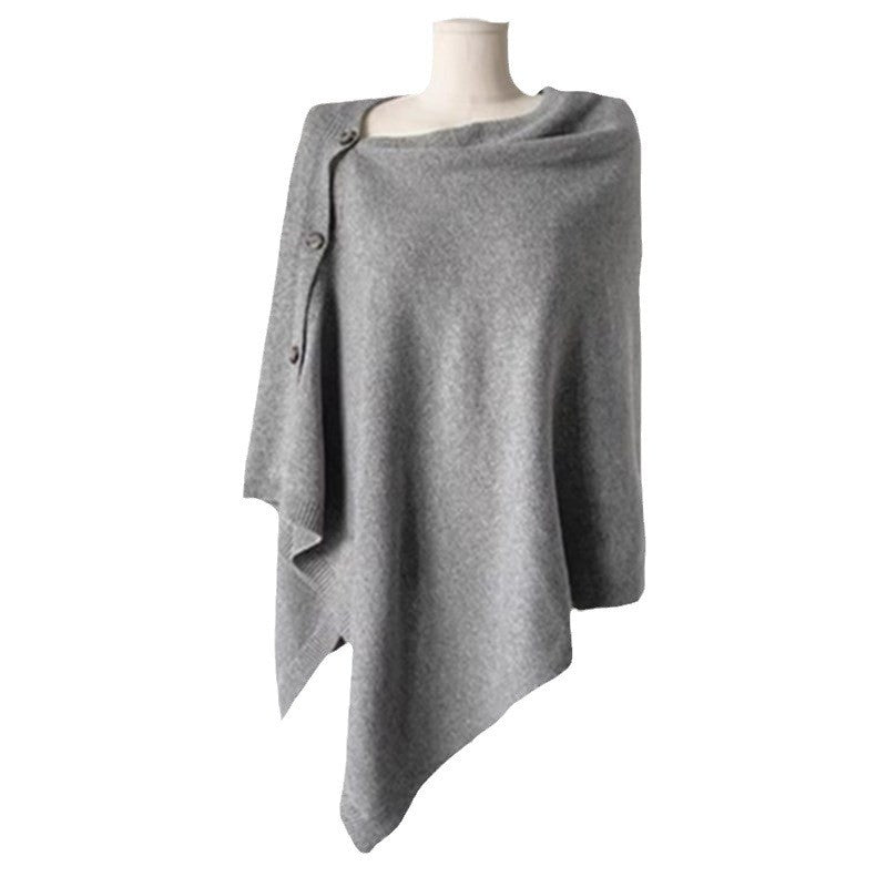 Celeste Wool Cape Scarf