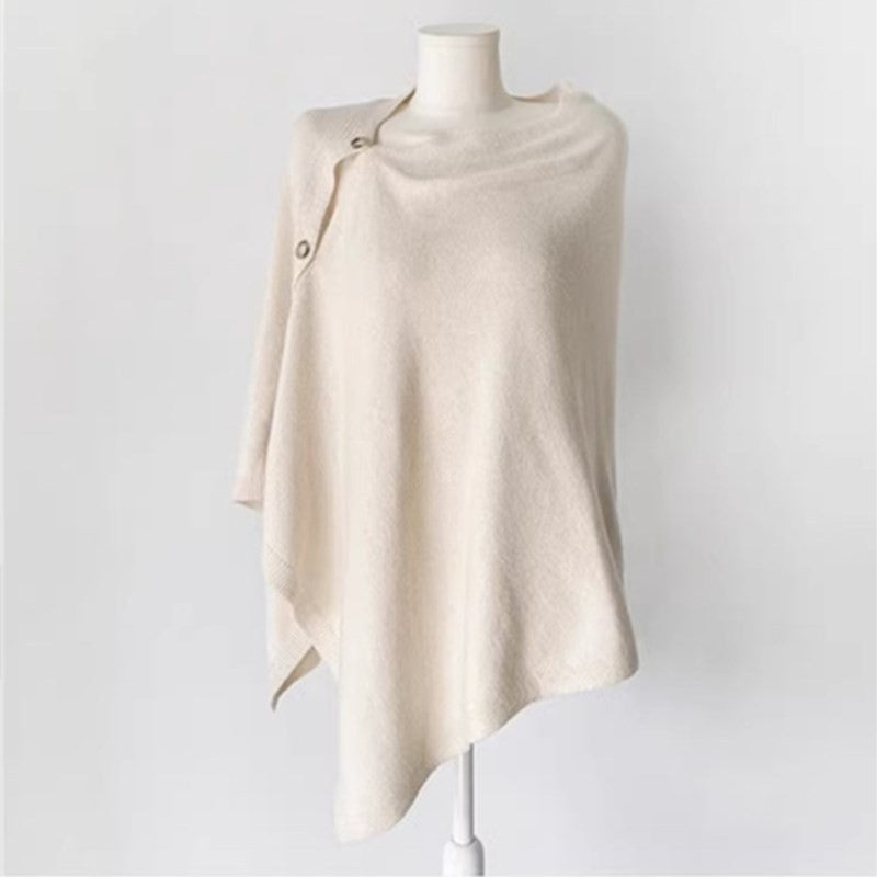 Celeste Wool Cape Scarf