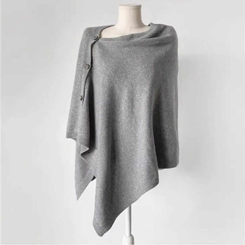 Celeste Wool Cape Scarf