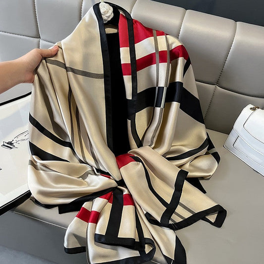 Eveline Silk-Feel Scarf
