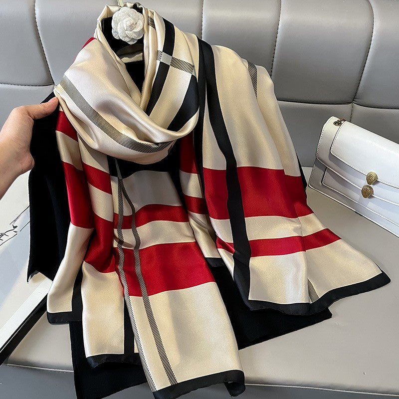 Eveline Silk-Feel Scarf