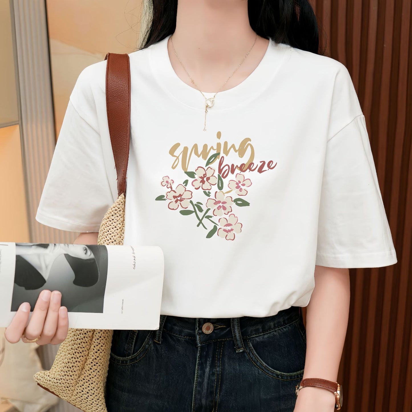 Momo Cotton Graphic Tee