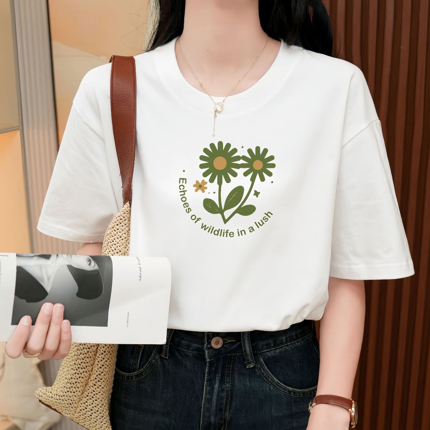 Momo Cotton Graphic Tee