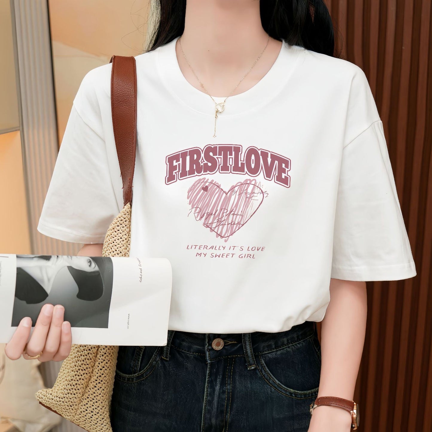 Momo Cotton Graphic Tee