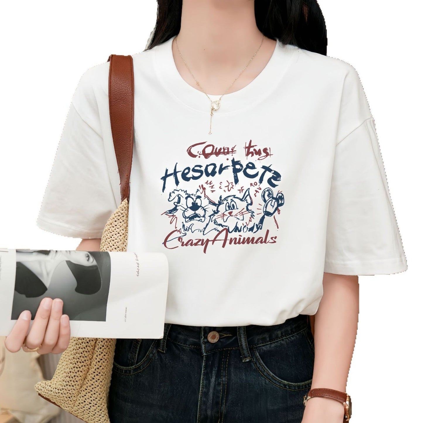 Momo Cotton Graphic Tee