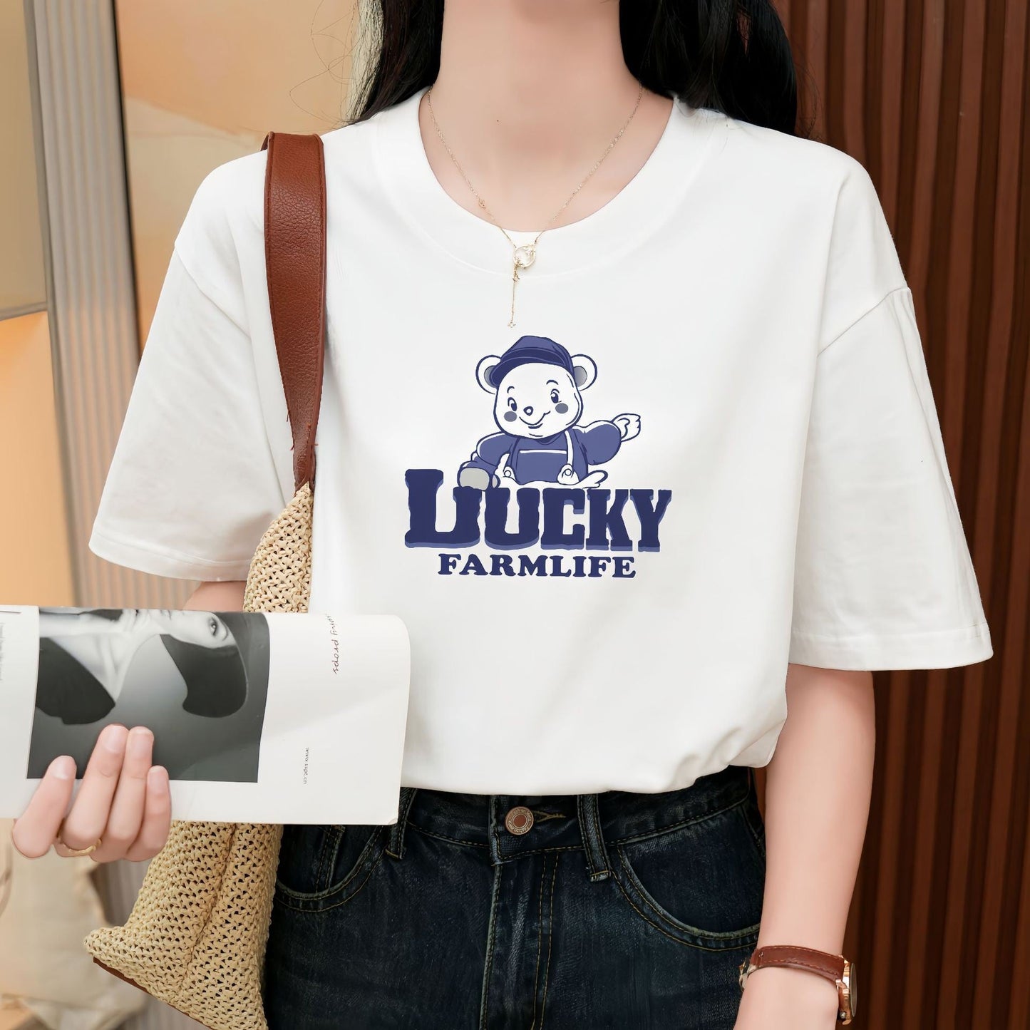 Momo Cotton Graphic Tee