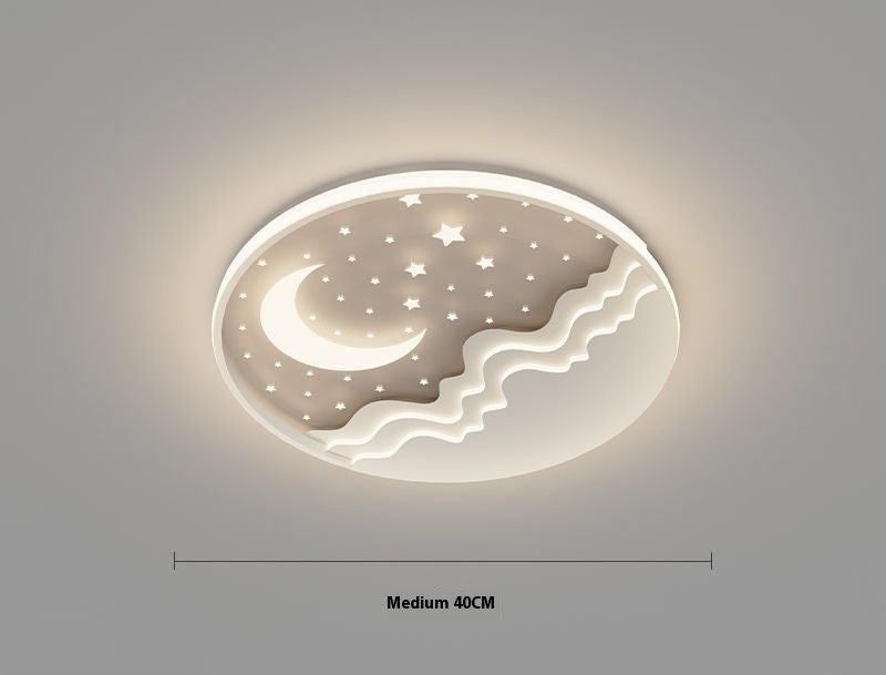 Moon & Star Romantic Ceiling Light