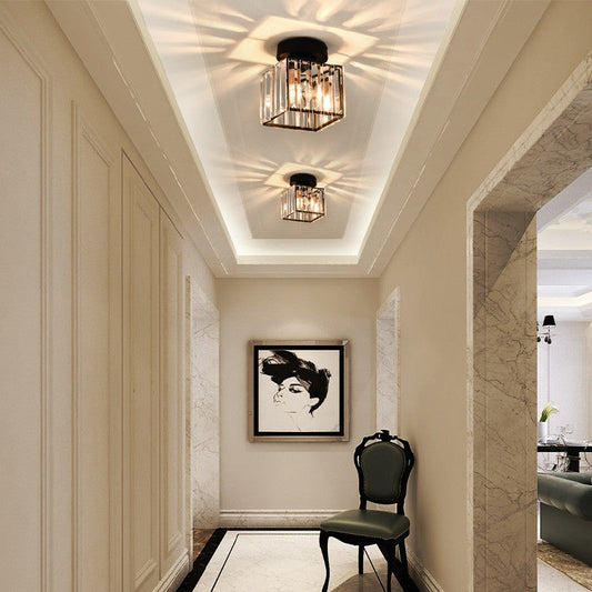 Nordic Crystal Ceiling Light