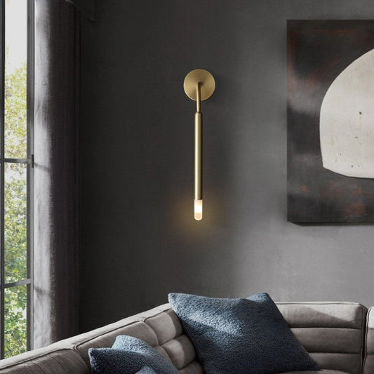 Nordic Retro Copper Wall Lamp