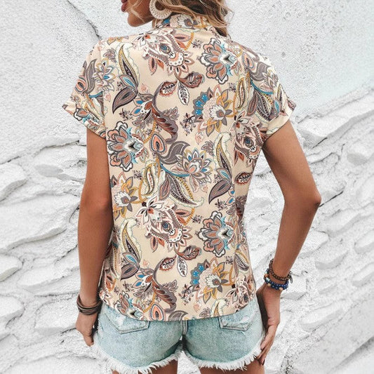 Sera Printed Tube Top