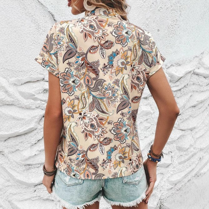 Sera Printed Tube Top