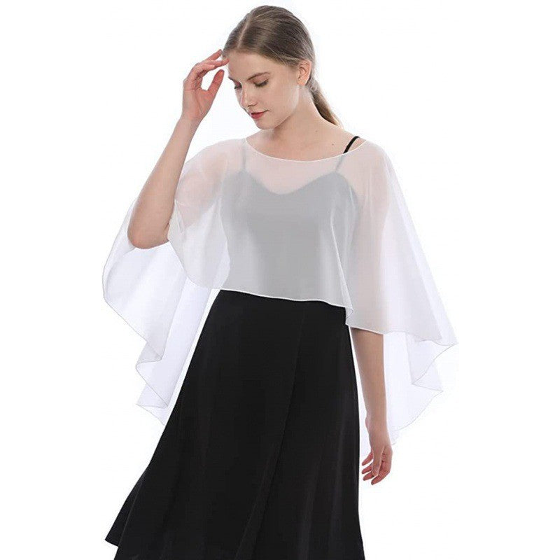 Solea Chiffon Sun Protection Shawl