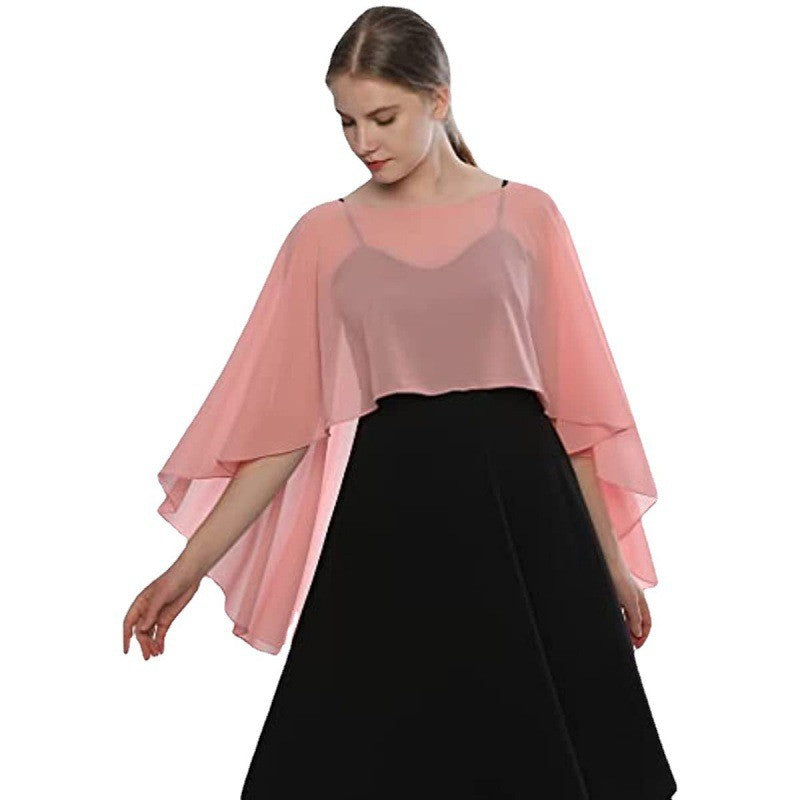 Solea Chiffon Sun Protection Shawl