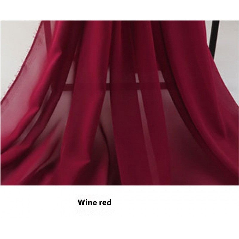Solea Chiffon Sun Protection Shawl